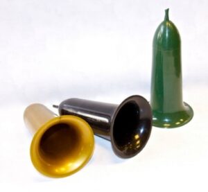 Plastmasas vāze (zemes) 12-133 / d 11 cm, h 23 cm