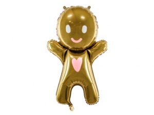 Folija balons Gingerbread Man,  67x97 cm
