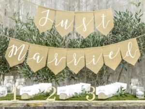 Baneris Just Married 180-704 / 23x185cm
