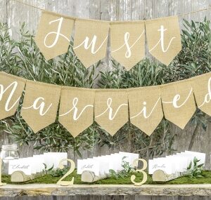 Baneris Just Married 180-704 / 23x185cm