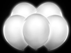 Baloni ar LED spuldzīti 170-829K / 30 cm, 6 gab