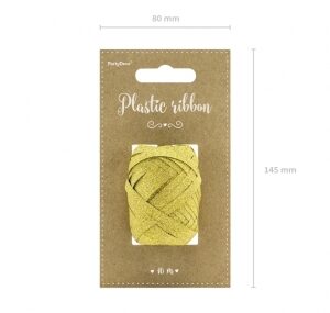 Plastikāta lenta brokāta 100-556 / 5mm 10 m