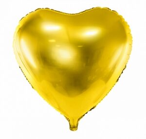 Folija balons - sirds  45 cm