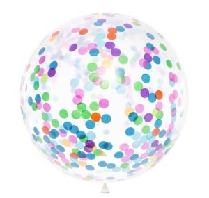 Balons ar konfetti 190-937 / 1 m
