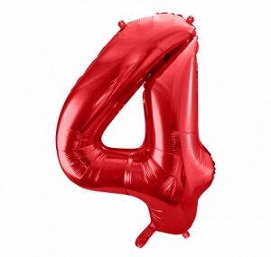 Folija balons dažādas krāsas 4 / 86 cm