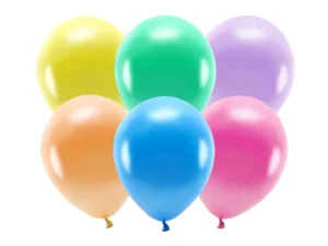 ECO baloni Metal 111-169 / 30 cm, 10 gab