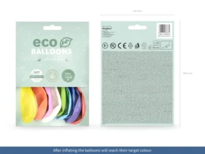 ECO baloni Metal 111-169 / 30 cm, 10 gab - Image 2