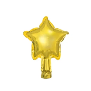 Folija baloni Stars 12 cm, 25 gab