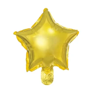 Folija baloni Stars 25 cm, 25 gab
