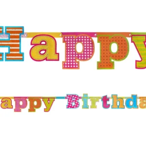 Baneris - Happy Birthday 120-875/ 166cm