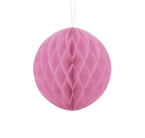 Zīdpapīra bumba no 10 cm - 40 cm rozā