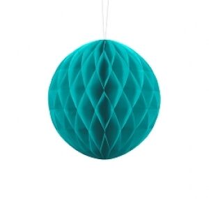 Zīdpapīra bumba no 10 cm - 40 cm okeāna tumši zaļa
