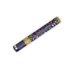 Konfetti (plaukšķene) ar met. serpantīnu 120-574/ 40 cm