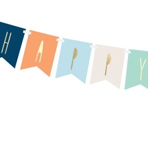Baneris Happy Birthday 190-824 / 140 cm