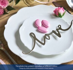 Dekors Love 170-985 / 6 gab, 6*20 cm