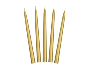 Zelta svece 24 cm / 130-333