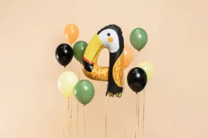 Folija balons, cipars 4- Tukans - Image 2