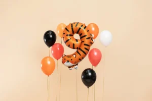 Folija balons, cipars 9- Tīģeris - Image 2