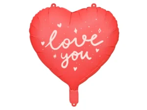 Folija balons - Sirds I love you , 45 cm