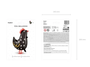 Folija balons - Gailis, 48 x 60 cm - Image 3