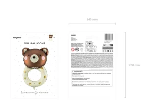 Folija balons - Teddy , 61x88 cm - Image 3