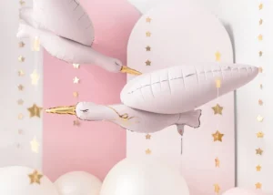 Folija balons - Stārķis ,  103 x 60 cm - Image 2