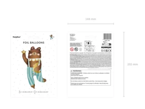 Folija balons - Lācis , 72 x 104 cm - Image 3