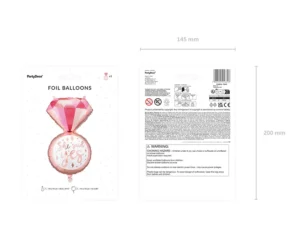 Folija balons - Gredzens / 111-459 - Image 4