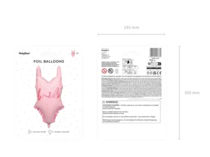 Folija balons - Peldkostīms bride / 111-456 - Image 3