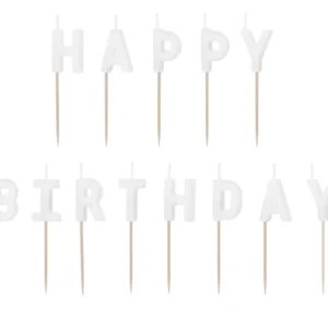 Jubilejas sveces Happy Birthday / 130-591