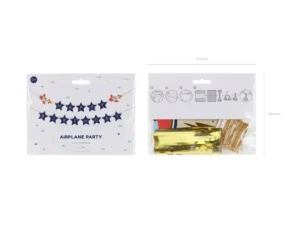 Baneris Happy Birthday Airplane / 120-578 - Image 3