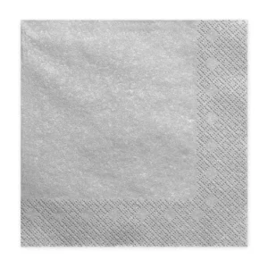 Papīra salvetes - sudraba, 20 gab, 33 x 33 cm / 150-81