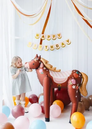 Folija balons - Zirgs  / 111-473 - Image 2