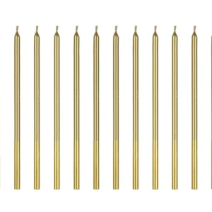 Jubilejas svecītes - zelta / 130-77