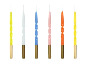 Jubilejas svecītes - raibas / 130-78