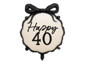Folija balons - Happy 40, 47.5x45 cm  / 111-549