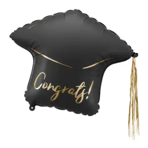 Folija balons - Cap Congrats! , 60 x 55 cm  / 111-623