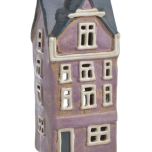 Keramikas mājiņa -svečturis  / 120-304