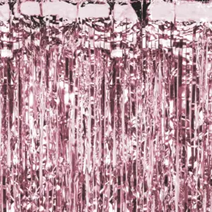Party aizkari, rozā zelta, 100x200cm / 120-809