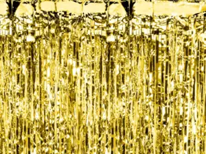 Party aizkari, zelta, 100x200cm / 120-829
