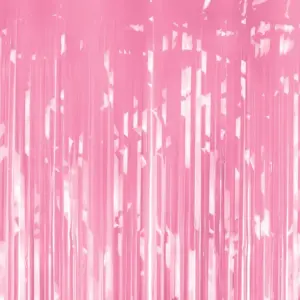 Party aizkari, rozā , 100x200cm / 120-810