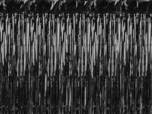 Party aizkari, melni, 100x200cm / 120-802