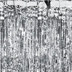Party aizkari, sudraba, 100x200cm / 120-799