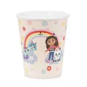 Papīra glāzes Gabby's Dollhouse, 250 ml / 120-841
