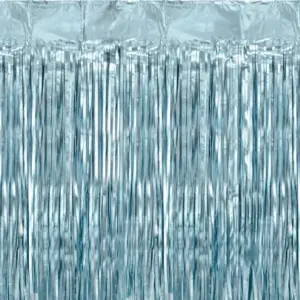 Party aizkari, zili, 100x200cm / 120-807