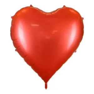 Folijas balons Heart XXL, 136x129 cm / 111-686