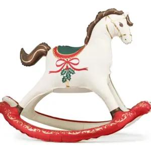 Folijas balons Christmas Rocking Horse, 118x104 cm/ 111-659