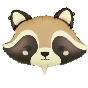 Folijas balons Raccoon, 59x39 cm/ 111-678