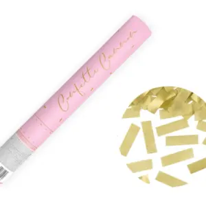 Konfetti (plaukšķene) ar zelta konfeti, 40 cm / 120-374