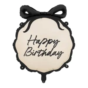Folijas balons - Happy Birthday, 47.5x45 cm / 111-719